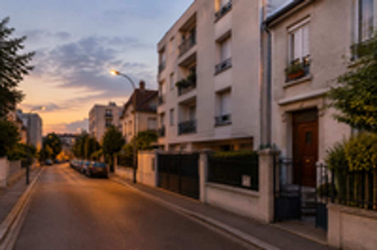 Rue résidentielle d'Île-de-France, secteur d'intervention